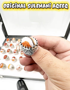 Original Sulemani Aqeeq Ring