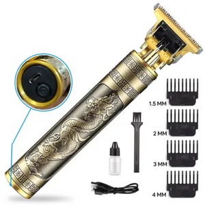 T9 Vintage Professional Hair Trimmer | Rechargeable Beard Trimmer & Styler for Men